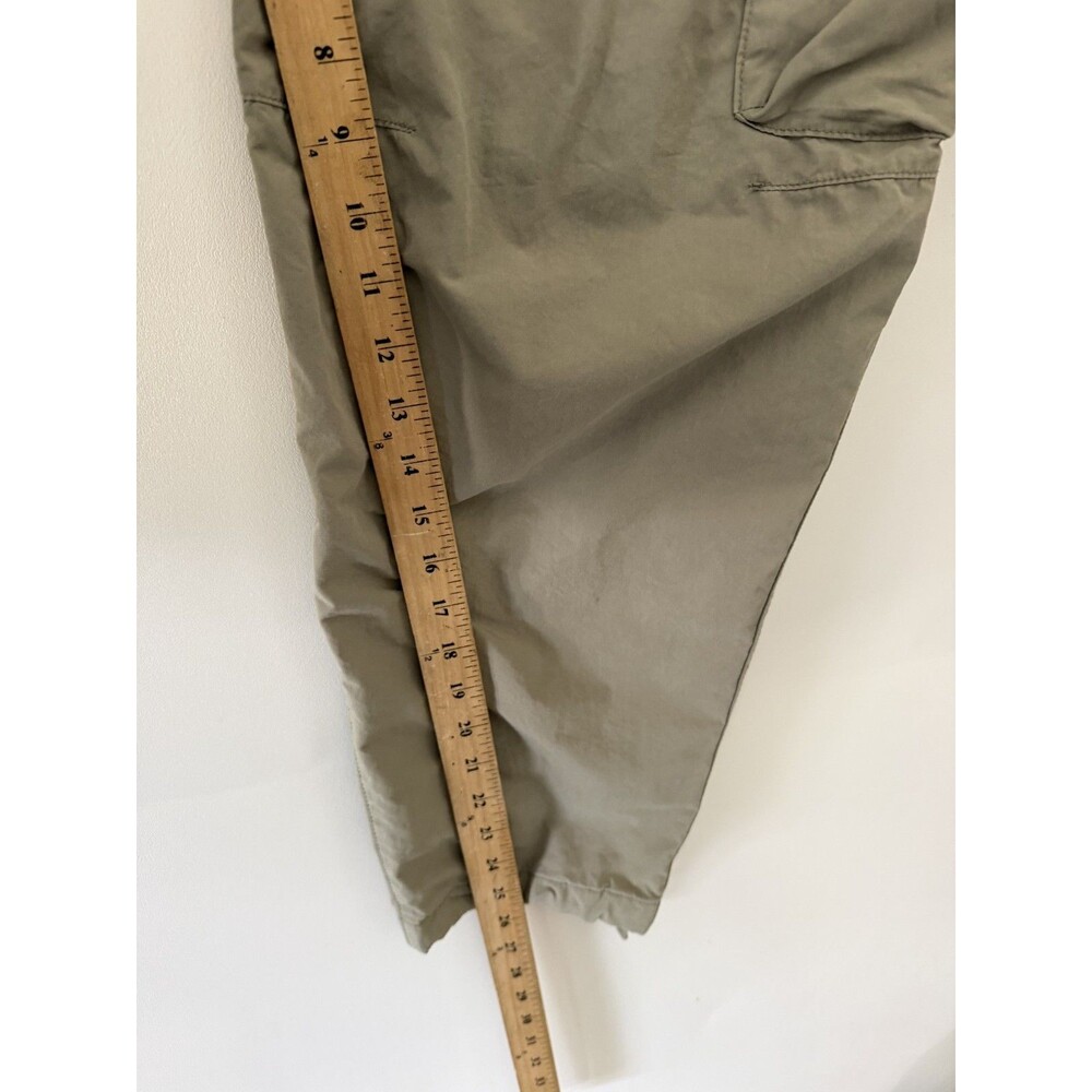 Uniqlo Pants Womens Small Green High Rise Wide Leg Cargo Jogger Utility Y2K - Picture 11 of 14